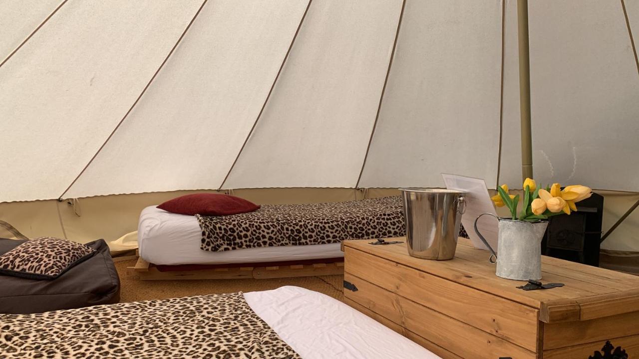 Home Farm Radnage Glamping Bell Tent 7, With Log Burner And Fire Pit High Wycombe Exterior foto